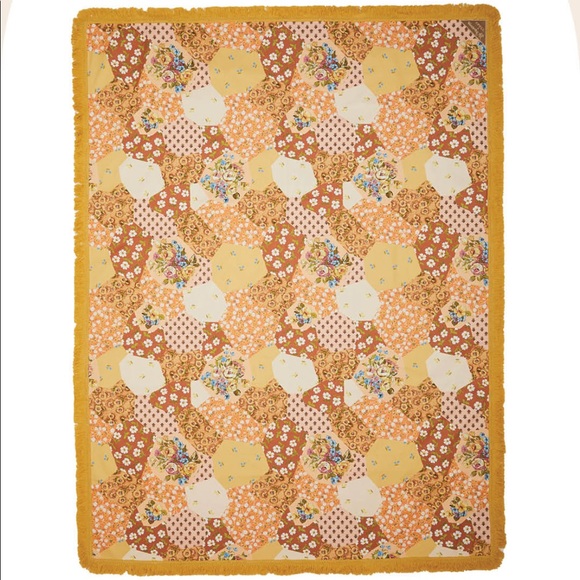Spell x Wandering Folk - Freda Patchwork Picnic Blanket - Picture 5 of 9